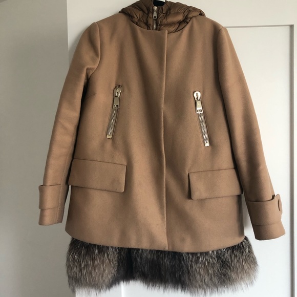 Moncler Fenelon Camel Twopiece Furhem 